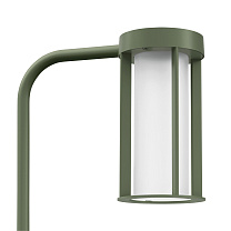 Уличный светильник-столбик Lombardo Lula UP Stelo H1200, 12 Вт, 1330 лм, зеленый RAL 6003