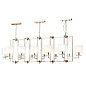 Люстры Crystal Lux NICOLAS SP12 L1600 GOLD/WHITE — фото 2