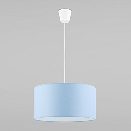 a059787 TK Lighting Rondo подвесной светильник с цилиндрическим текстильным абажуром