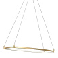 Koloa 41" LED Linear Chandelier Champagne Gold люстра 84312CG Kichler