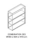 New Order Открытый алюминиевый книжный шкаф Hay PID547833