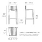 Spritz bar stool 50x46x97 стул, Vondom — фото 3