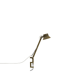 Dedicate Table Lamp настольный светильник Muuto Brown Green w. Clamp - S1 DETBLS1302