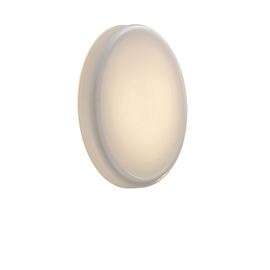 Looped Wall/Ceiling Lamp подвесной светильник Muuto White - Ø 35 cm LPWCLIP01