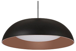10229P Black Loft It Cappello подвесной светильник куполообразный чёрный с медным отражателем