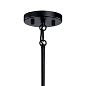 Erzo 8 Light Chandelier Black люстра 43857BK Kichler — фото 2