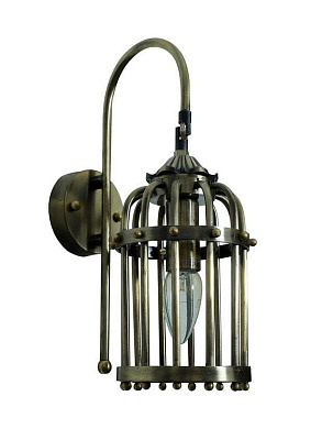 Antique Finished Small Birdcage Wall Light бра FOS Lighting BirdCage-S-WL1