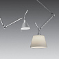 Artemide Tolomeo DC SP PR 36 подвес с абажуром из пергамента или сатина — фото 2