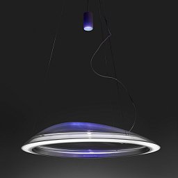 подвесной светильник с кольцевым корпусом и RGB-подсветкой