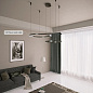 Люстра Crystal Lux FORTUNA SP123W LED BLACK — фото 2