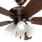 52" Renew Premier Fan Oil Brushed Bronze люстра-вентилятор 330162OBB Kichler — фото 5