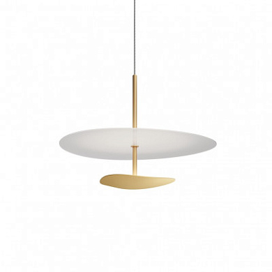05502OLDHXXBB Elesi luce Plettro SP M LED современная люстра минималистичного дизайна золотой