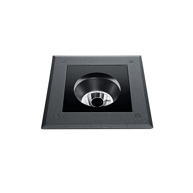 Грунтовый проходной светильник Simes Zip квадратный Comfort S.7897