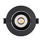041574 Arlight Светильник MS-ATOLL-BUILT-TURN-R94-10W Warm3000 (BK, 60 deg, 230V) — фото 2