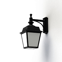 Place des Vosges 1 Tradition N° 4; Frosted glass E27 105W; Dark black