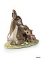 Фарфоровая статуэтка оленёнка с мамой-оленихой Bambi Lladro 01009350 — фото 1