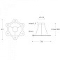 Подвесной светильник Lumen Center Flat Ring 6 — фото 3