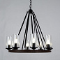 A7014SP-8BK Arte Lamp Dalim подвесная люстра E14 8х60W — фото 1