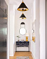 KW5509AB/AW-FA Visual Comfort Cleo подвесной светильник конус — фото 4