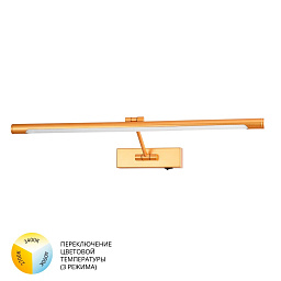A1711AP-1GO Arte Lamp Harrison подсветка для картин LED 1х11W 660Lm 4000K
