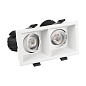 060934 Arlight Светильник MS-FLOW-BUILT-S157x85-2x6 Вт Warm3000 (WH, 55 °, 230 В) — фото 1