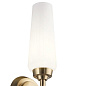 Truby 11.5" 1 Light Wall Sconce Champagne Bronze настенный светильник 55073CPZ Kichler
