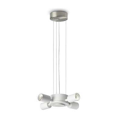 Подвесной светильник Set Up MSP4 Ideal Lux 348247, никель