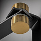 FR5383WL-01B Freya Twisty Настенный светильник 60W лм Черный — фото 12