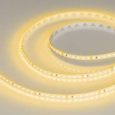 008780(2) Arlight Лента RT-A120-8mm 24V Yellow (9.6 W/m, IP20, 2835, 5m)