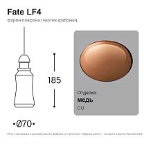 Fate LF4, для розетки ROS5, Lenza или SPR