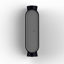 Ibuk N° 1; Polycarbonate black Built-in LED 3000°K warm white 14W 10 / 10°; Velvet black