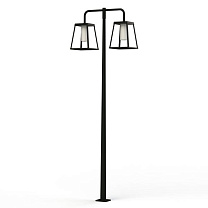 Lampiok 4 N° 6; Satin-finish cylindrical Built-in LED 3000°K warm white 2x36W DALI; Black grey