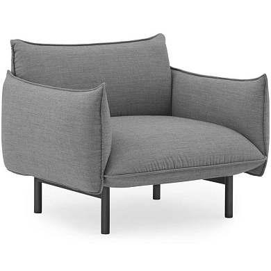 607364 Normann Copenhagen Ark Кресло, холст 134 / сталь с порошковым покрытием