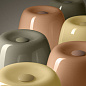 FN026021E_58D Foscarini Lumiere Nuances TL S дизайнерский настольный светильник из выдувного стекла нейтральный песочный — фото 2