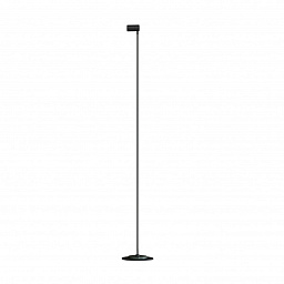 SEAF09103 Lumen center Seaflower напольный светильник с регулируемым рассеивателем и черной цилиндрической стойкой