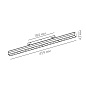 Линейный трековый светильник POINTER L 20.30 B Led Techology — фото 1