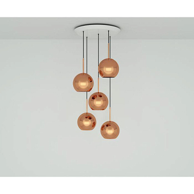 Copper LED 25cm Round Tom Dixon, подвесной светильник