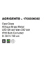 1700306002 AGRIGENTO Novaluce светильник LED G9 4x5Вт 230В IP20