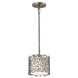 Подвесной светильник Kichler Silver Coral, малый, олово KL-SILCORAL-MP