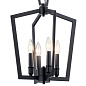 Abbotswell 19" 4 Light Pendant Black подвесной светильник 43498BK Kichler — фото 4