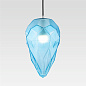 Подвесной светильник Globo Maytoni хром-голубой P052PL-01BL
