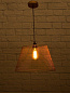 Wire Mesh Golden Tapered Pendant Light подвесной светильник FOS Lighting Shade-Jali-Golden-HL1