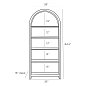 Стеллаж Arteriors Osmond Bookshelf — фото 9