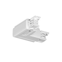 Led technology PRO 048U B Угловой коннектор универсальный белый
