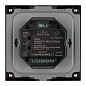 033765 Arlight Панель SMART-P21-MIX-G-IN Black (12-24V, 4x3A, Sens, 2.4G) — фото 1