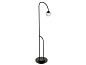 BUTLER Светодиодный металлический торшер с полкой Linea Light Group PID507644 — фото 1