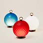 Настольная лампа Balloton Luce Venini, беспроводная, с ручкой, высота 19 см — фото 2