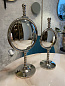 109301 Mirror Floyd nickel finish set of 2 зеркало настольное Eichholtz