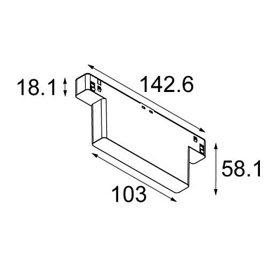 13470232 Modular Casambi Модуль регулировки яркости Track 48V