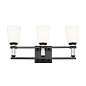 Rosalind 11.5" 3 Light Vanity Light Black настенный светильник 55147BK Kichler — фото 7